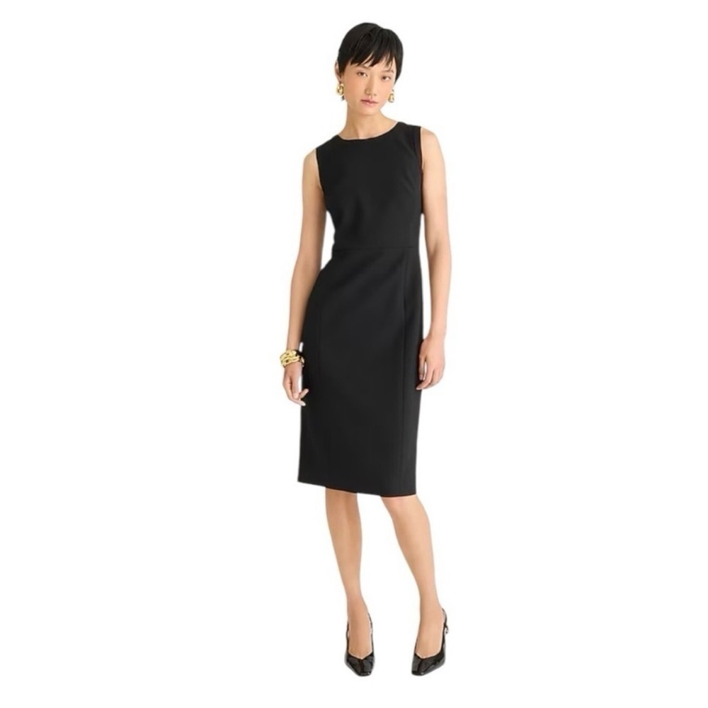 J. Crew Sz 12 Four Season Sheath Dress Style BK699 NWT Classic Career
